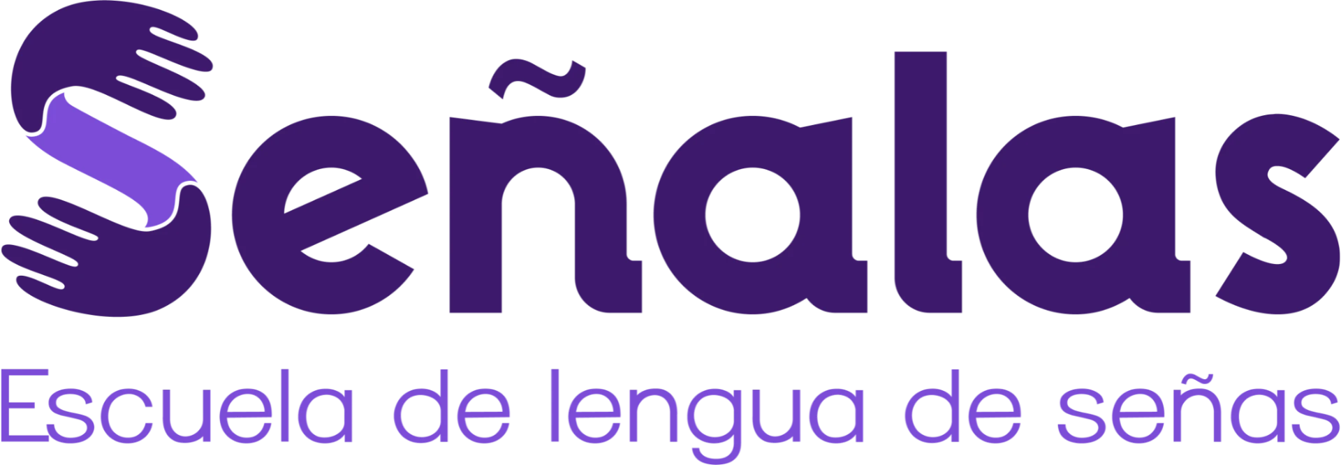 Señalas, Escuela de lengua de señas, logotipo oficial