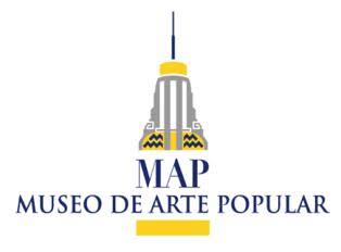 Logotipo de Museo de Arte Popular (MAP)